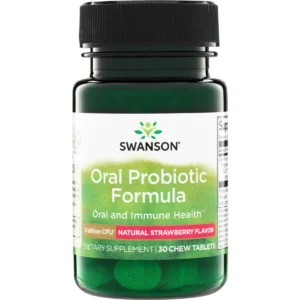 SWANSON ORAL PROBIOTIC 30 TABL