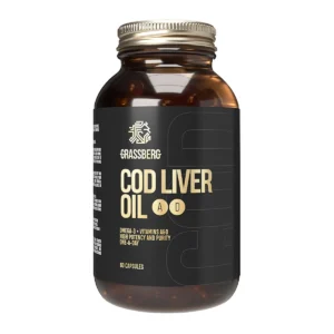 GRASSBERG COD LIVER OIL  60 KAPSULA
