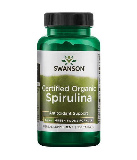 SWANSON SPIRULINA 180 TBL