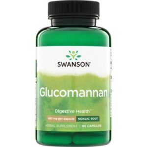 SWANSON GLUCOMANNAN 665 MG