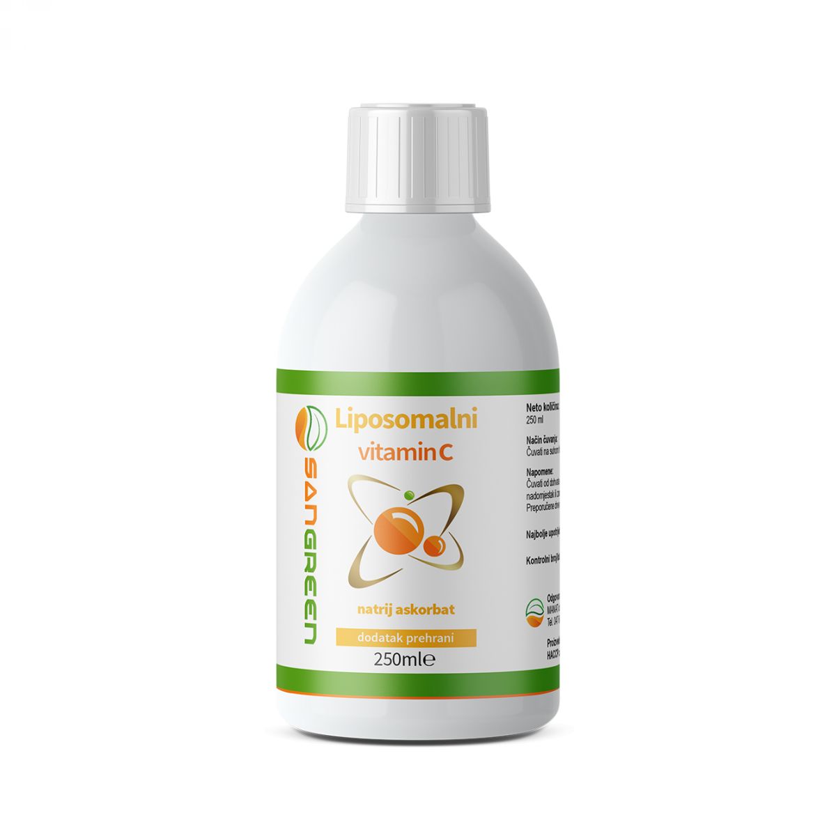 SANGREEN LIPOSOMALNI C 250 ML