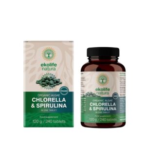 EKOLIFE SPIRULINA I CHLORELLA MIX 240 TABLETA