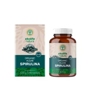 EKOLIFE SPIRULINA ORG 240 TABLETA