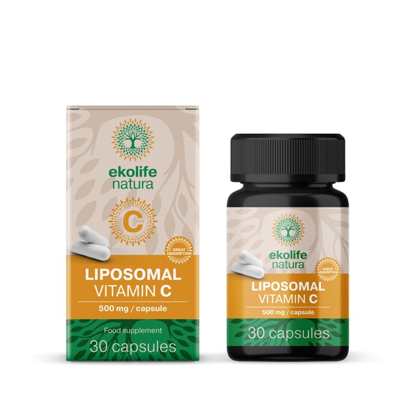EKOLIFE LIPOSOMALNI VITAMIN C 30 KAPS